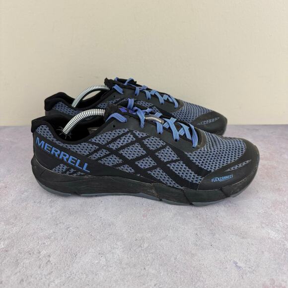 Merrell Bare Access Flex Shield Blue Trail Running Shoes J77612 Womens Size 8.5 - Picture 4 of 12